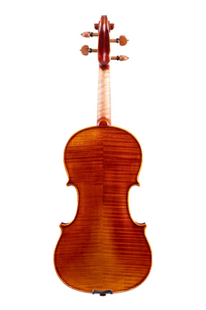 Two Pieces Back Violin 4/4 Handmade in Romania #46
