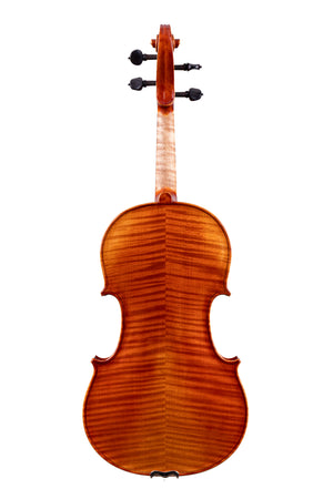 Highly Flamed Maple Viola 16.5' - Hand-Made in Romania #25