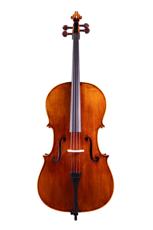 Goffriller Flamed Ash One Piece Back Cello 4/4 Handmade in Romania #78