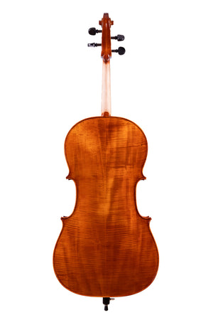 Goffriller Flamed Maple Cello 4/4 Handmade in Romania #84