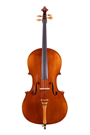 Stradivari One Piece Back Cello 7/8 Handmade in Romania #94