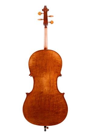 Stradivari One Piece Back Cello 7/8 Handmade in Romania #94