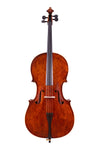 Antique Stradivari Two Pieces Back Cello 4/4 Handmade in Romania #109