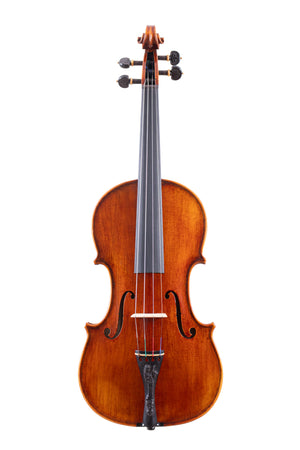 Antique One Piece Back Violin 4/4 Handmade in Romania  #85