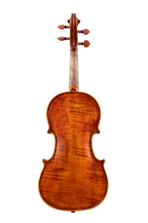 Antique One Piece Back Violin 4/4 Handmade in Romania  #87