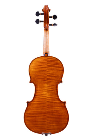 Nelu Dan's Master Violin 4/4 Two Pieces Back Made in Romania #166
