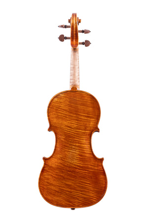 One Piece Back Antique Violin 4/4 Handmade in Romania  #93