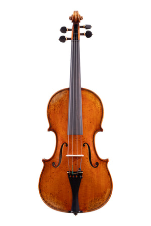 One Piece Back Antique Violin 4/4 Handmade in Romania  #94